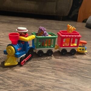 Vintage Fisher-Price Animal Train